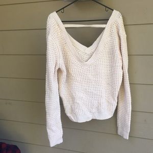 White Forever 21 Sweater